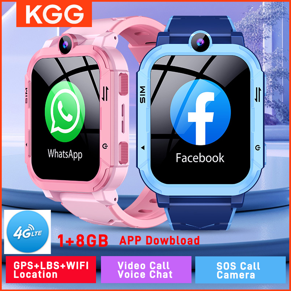Smartwatch Watches For Kids With Gps - 4G Kids Smart Watch 1+8GB GPS
