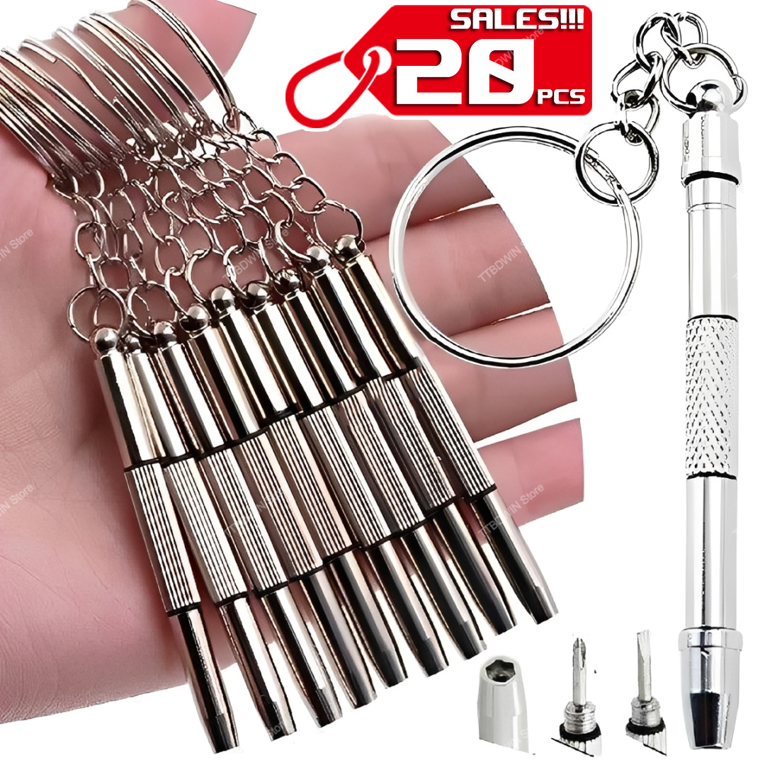 Watch Tool Repair Kit - 1~20Pcs Mini Hand Glasses Screwdrivers 3-in-1