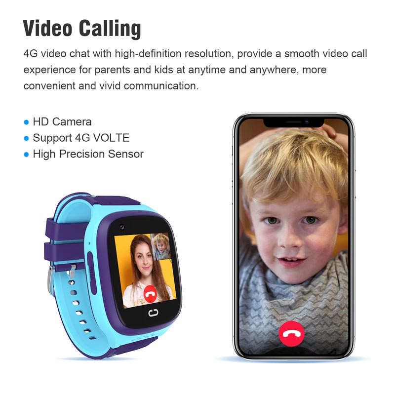 Smartwatch Watches For Kids With Gps - Phone watch android 4G GPS nano