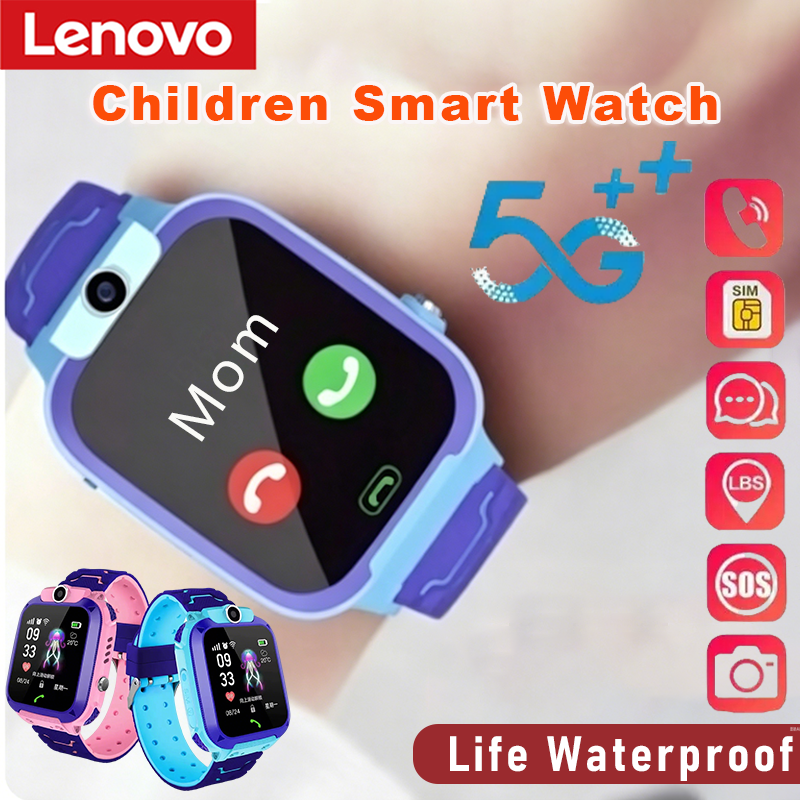 Smartwatch Watches For Kids With Gps - Lenovo 2026 5G Waterproof Smart Watch