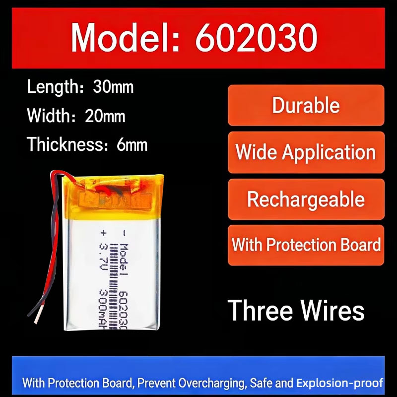 3.7V 300mAh 602030 Lithium Bat – Smartwatch Watches Smart Bewertung und Preis