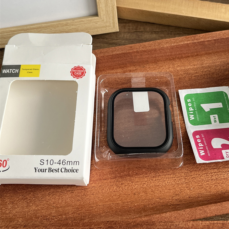 Tempered Glass+Cover For Apple – Smartwatch New Watches Bewertung und Preis