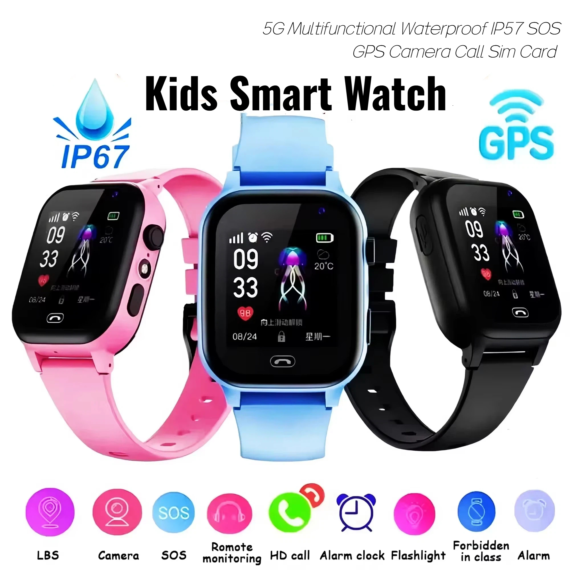Lenovo Kids Smart Watch 5G GPS – Smartwatch Watches For Kids With Gps Bewertung und Preis