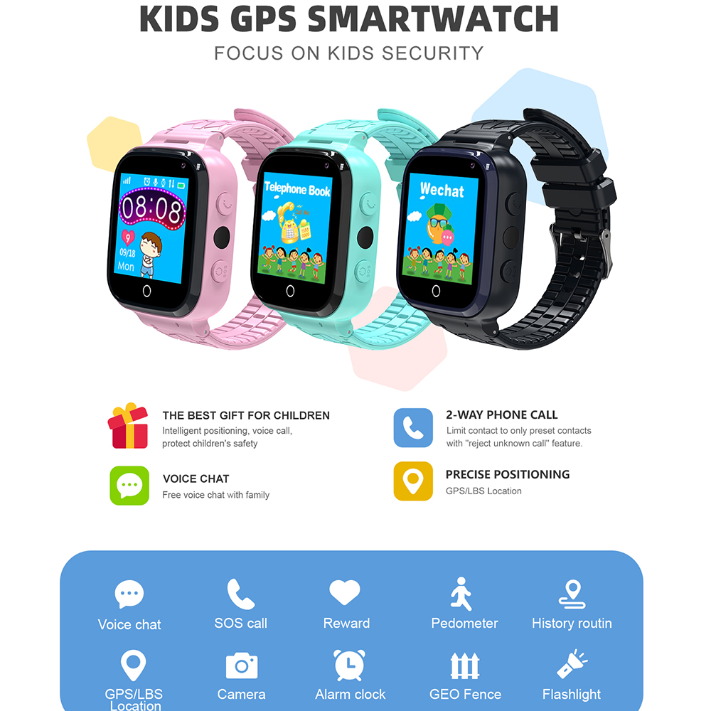 New Kids Smart Watch GPS Track – Smartwatch Watches For Kids With Gps Bewertung und Preis