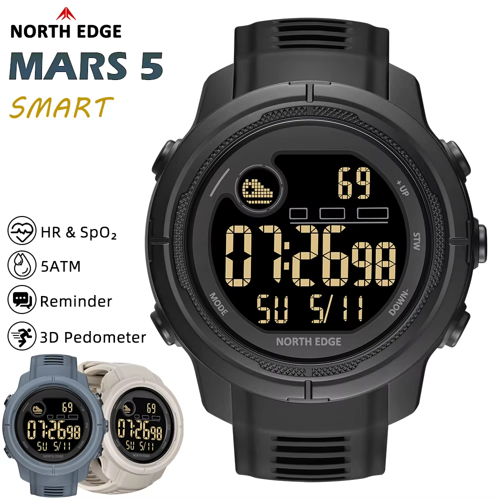 NORTH EDGE NEW MARS 5 Men's Di – Smartwatch Digital Watches For Women Bewertung und Preis