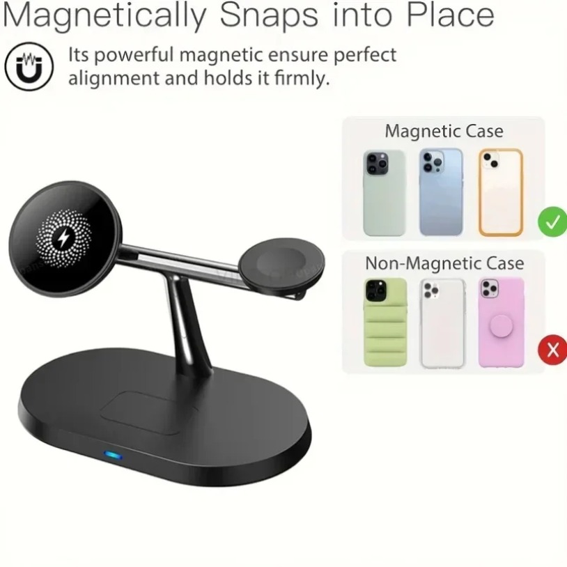 3-IN-1 Magnetic Wireless Charg – Smartwatch Apple Watch Bewertung und Preis
