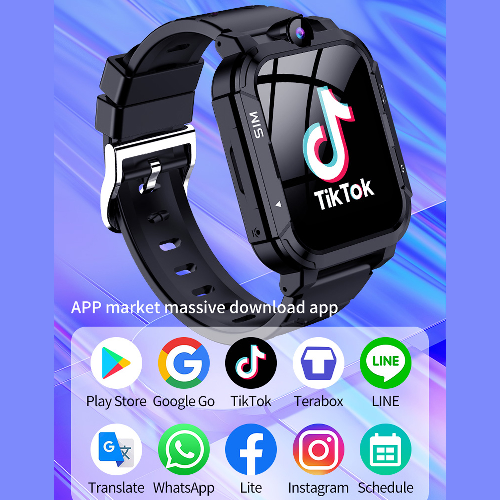 4G Kids Smart Watch 1+8GB GPS  – Smartwatch Watches For Kids With Gps Bewertung und Preis