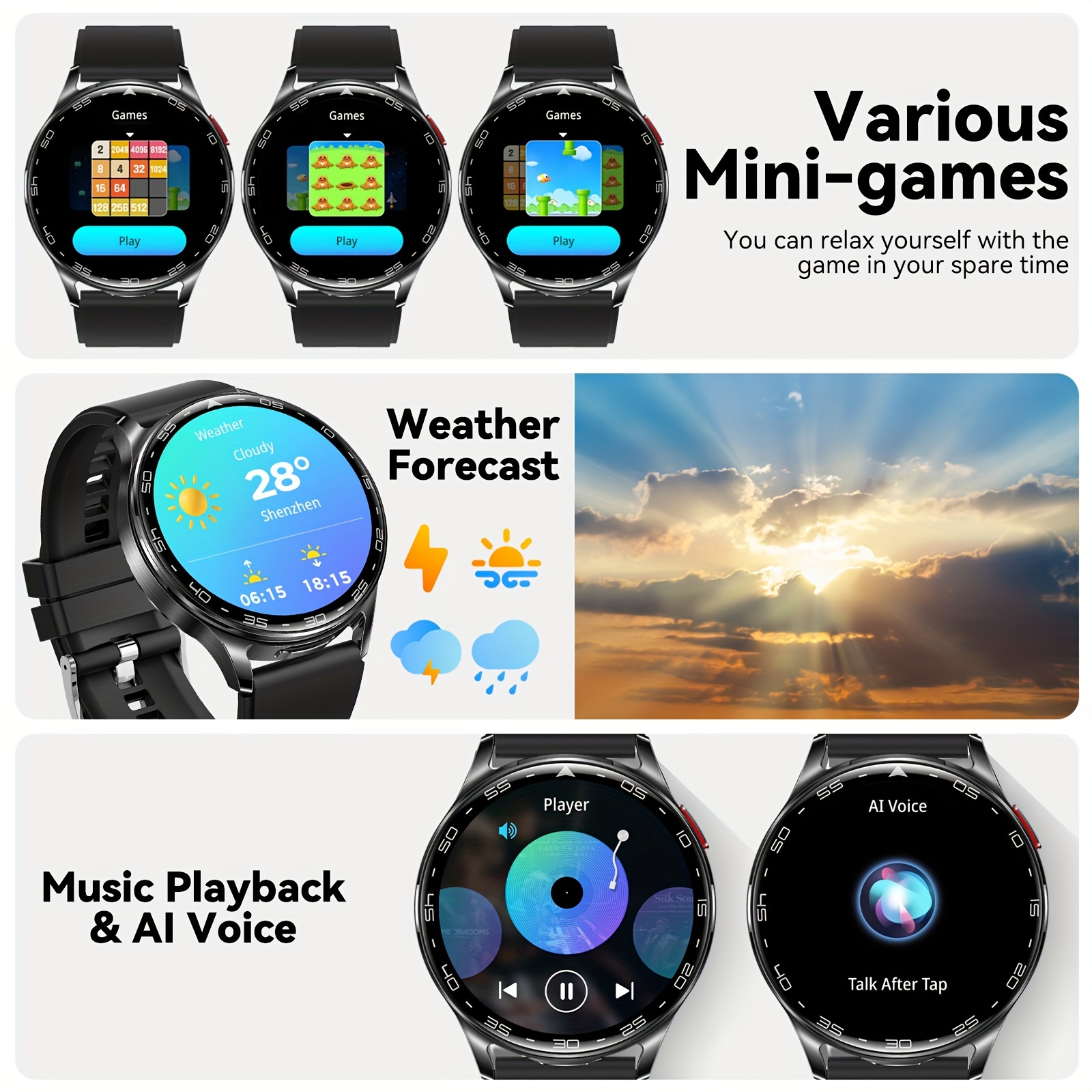 2-In-1 TWS Headset SmartWatch  – Smartwatch Noise Watches For Men Bewertung und Preis
