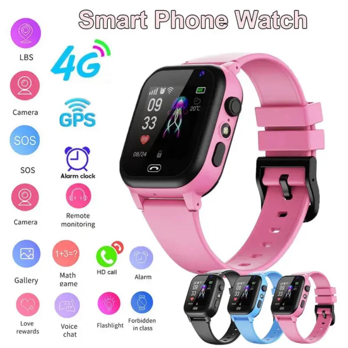 Kids Smart Watch 4G Multifunct – Smartwatch Watches For Kids With Gps Bewertung und Preis