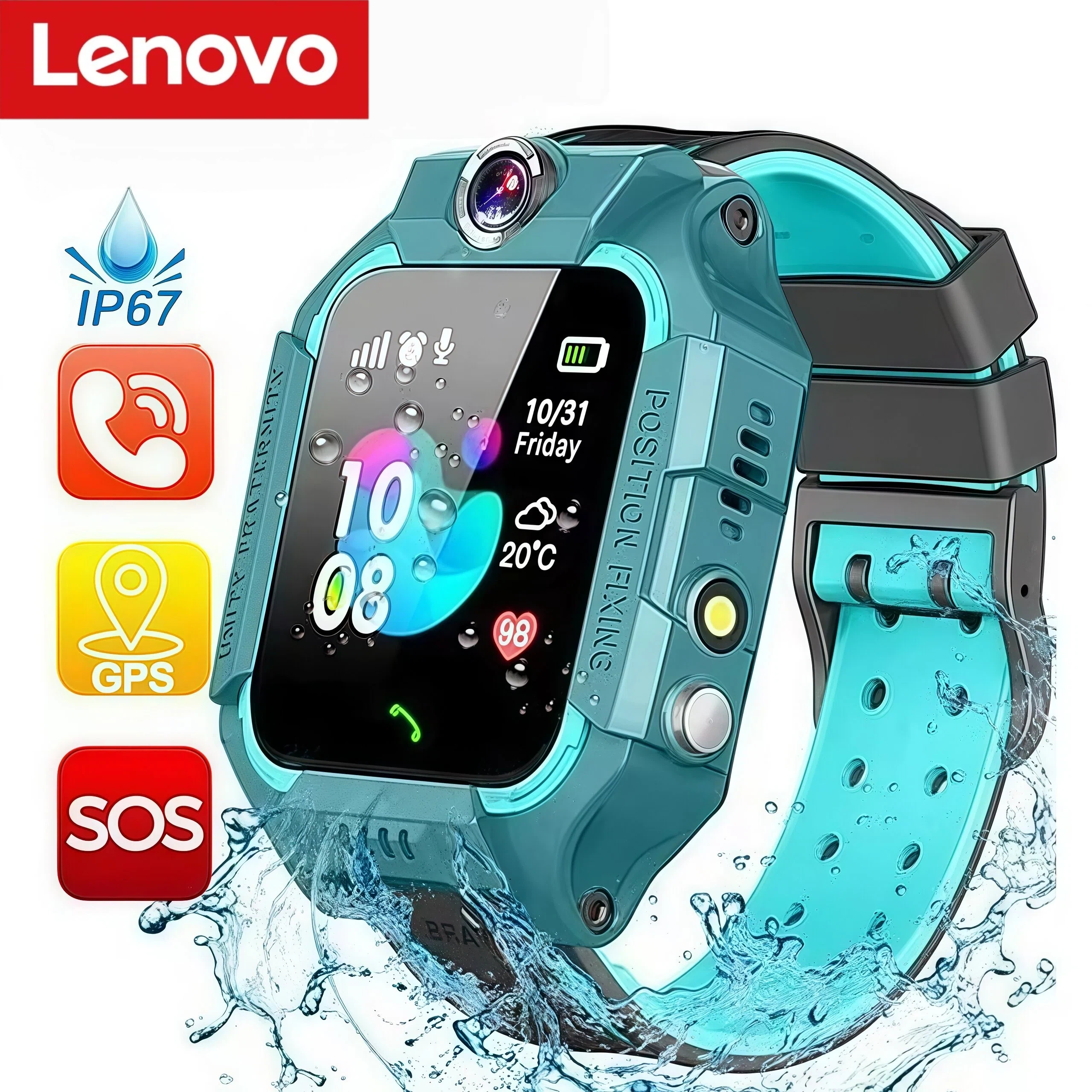 Lenovo Kids Smart Watch SOS GP – Smartwatch Watches For Kids With Gps Bewertung und Preis