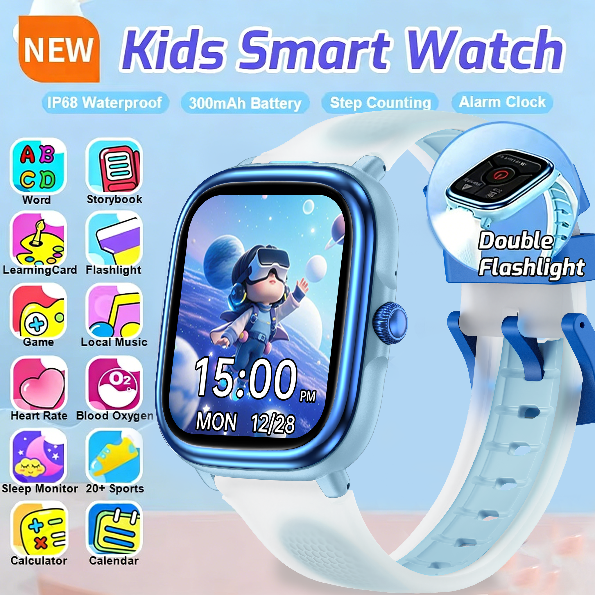 New Kids Study Smart Watch 1.8 – Smartwatch Watches For 12 Year Old Boy Bewertung und Preis