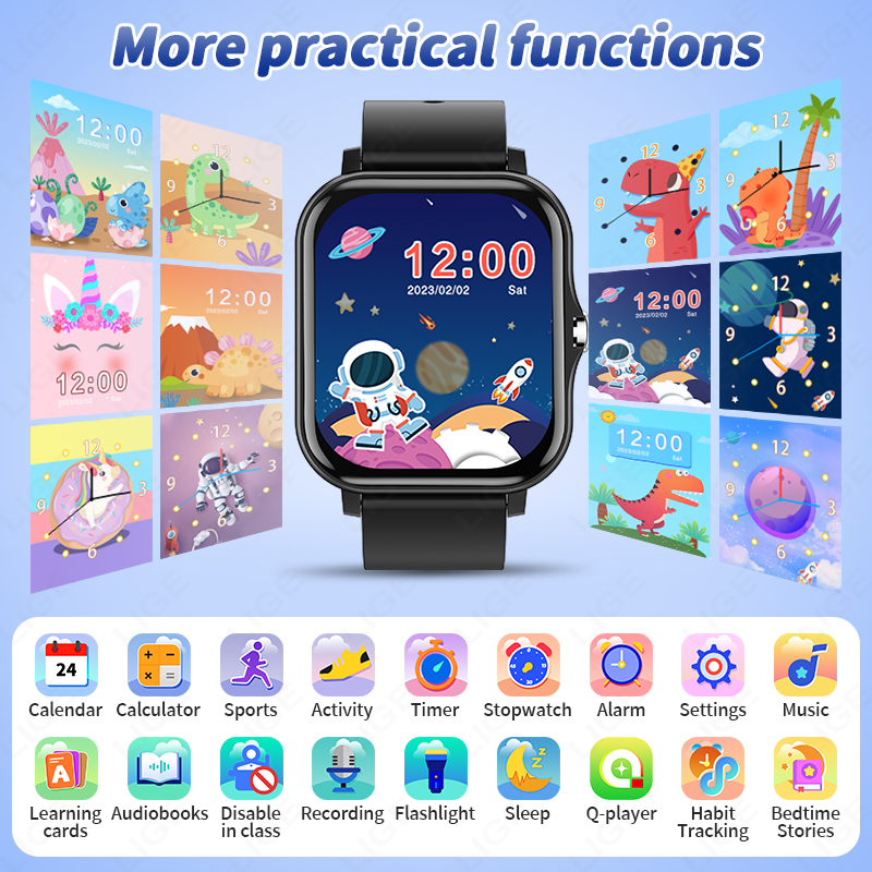 LIGE 2025 Audiobook Children S – Smartwatch Digital Watches For Kid Boy Bewertung und Preis