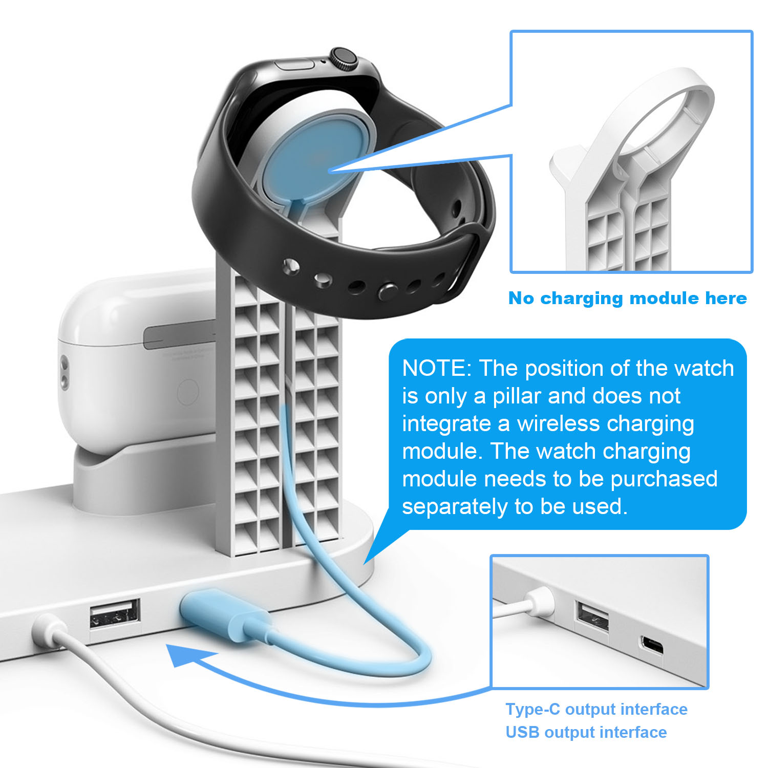 7 in 1 Wireless Chargers Stand – Smartwatch Apple Watch Bewertung und Preis