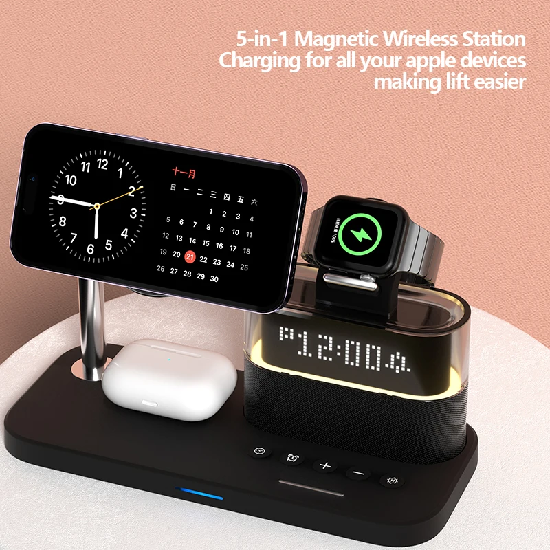 New 5 In 1 Wireless Charger St – Smartwatch New Watches Bewertung und Preis