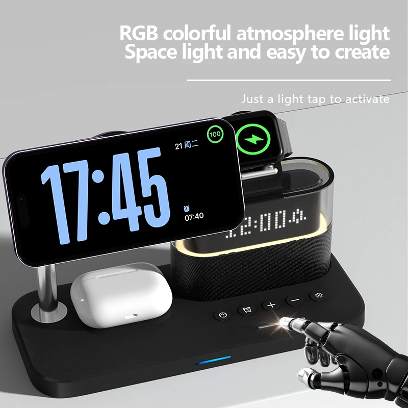 New 5 In 1 Wireless Charger St – Smartwatch New Watches Bewertung und Preis