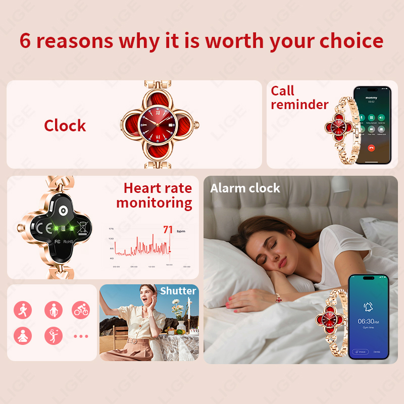 LIGE Quartz Smartwatch AI Brac – Smartwatch Digital Watches For Women Bewertung und Preis