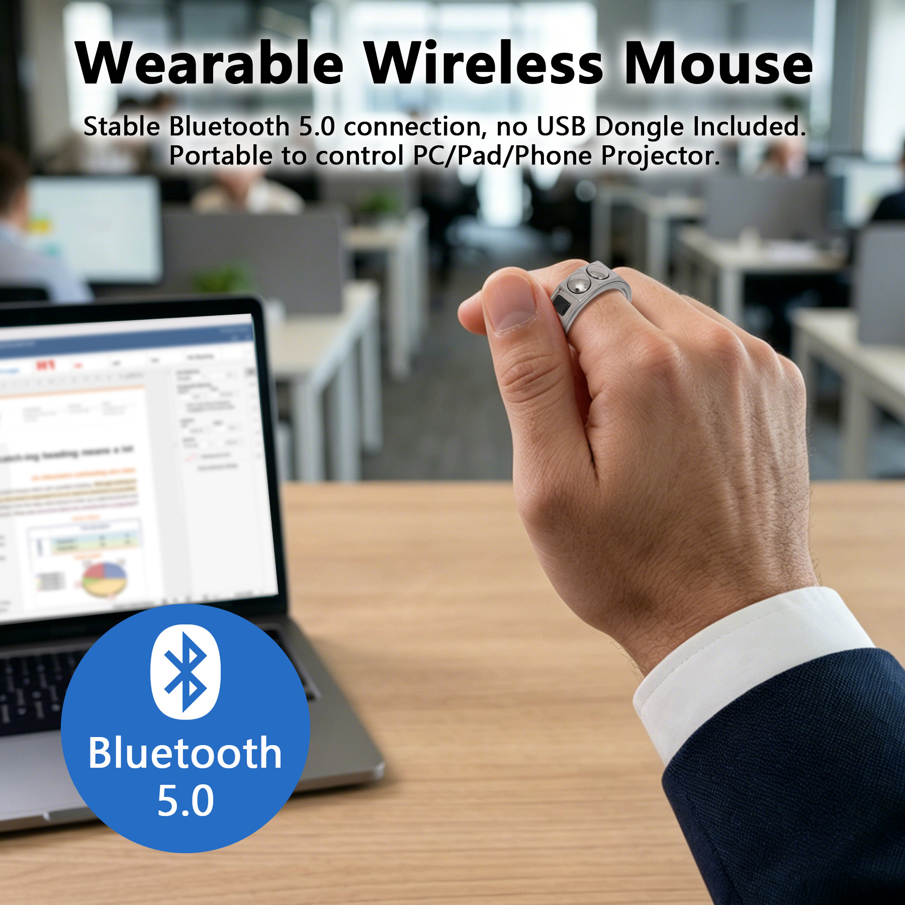 Smart mouse ring ring PPT demo – Smartwatch Watches Smart Bewertung und Preis