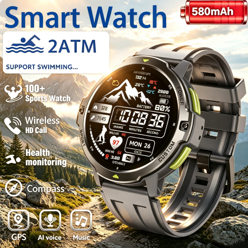 NEW Military GPS Smartwatch 3A – Smartwatch Timex Watches For Women Bewertung und Preis