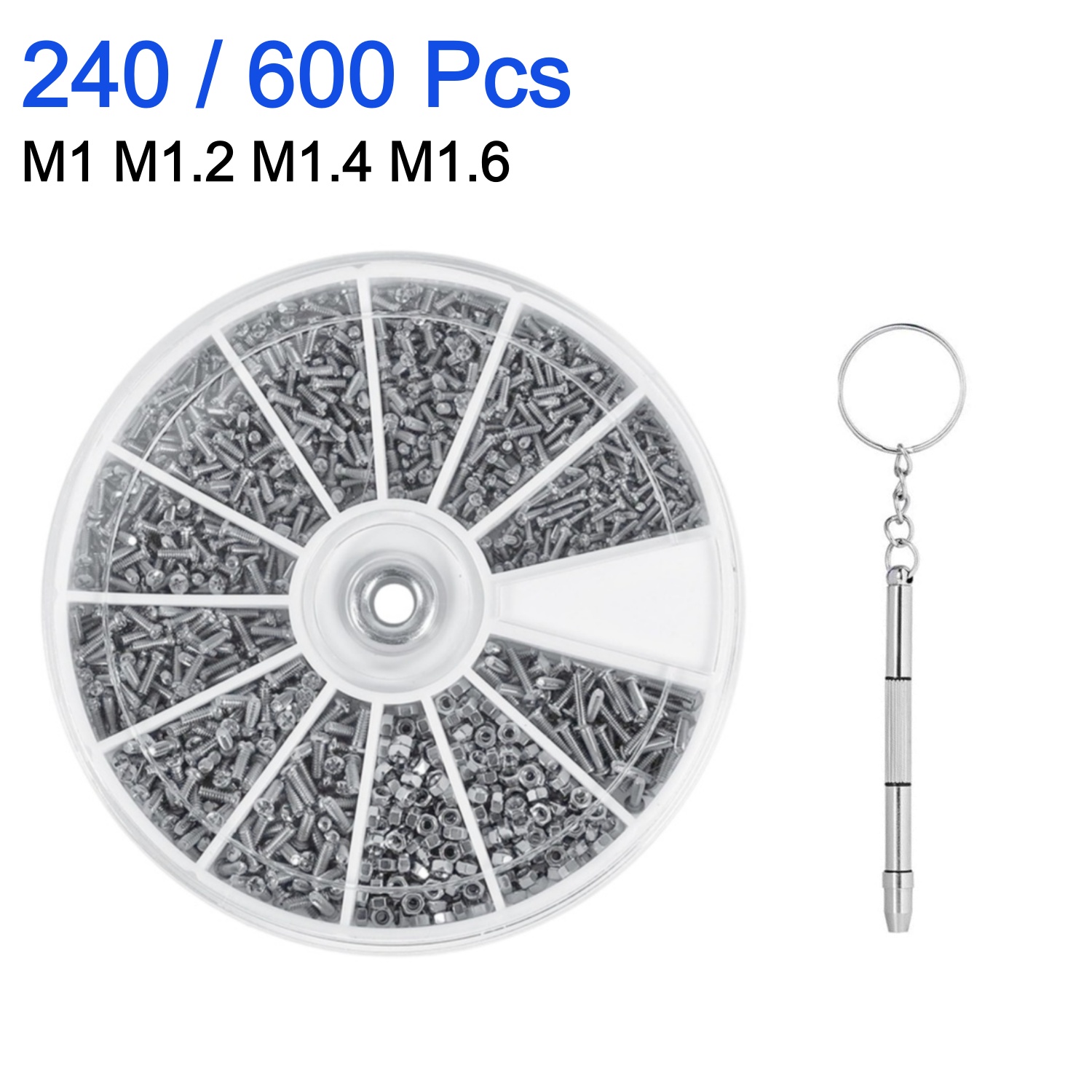 240/600Pcs small screw nut scr – Watch Tool Repair Kit Bewertung und Preis