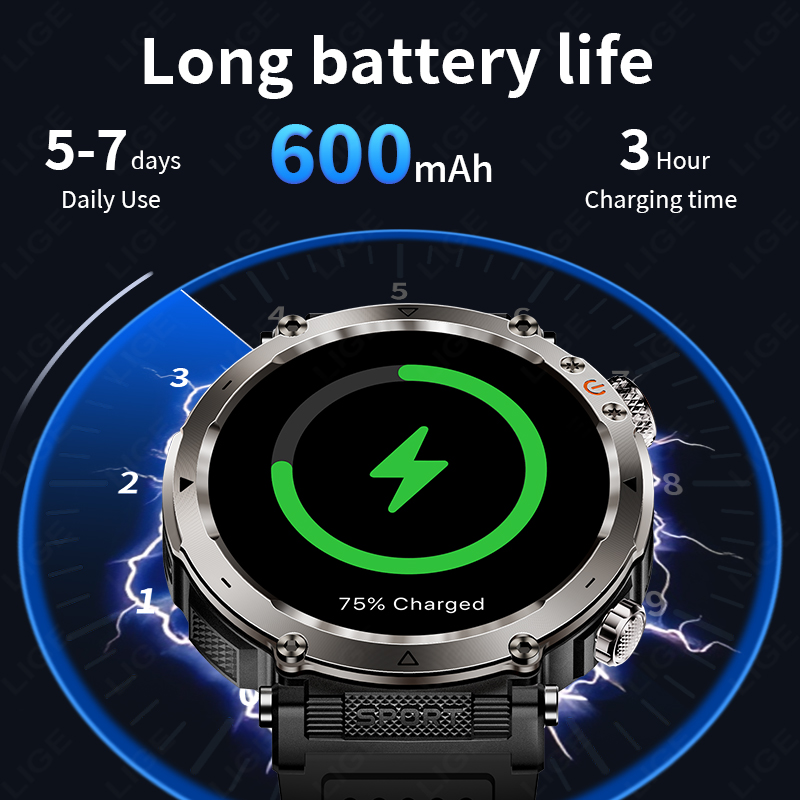 New Military Outdoor Smartwatc – Smartwatch Watches Smart Bewertung und Preis