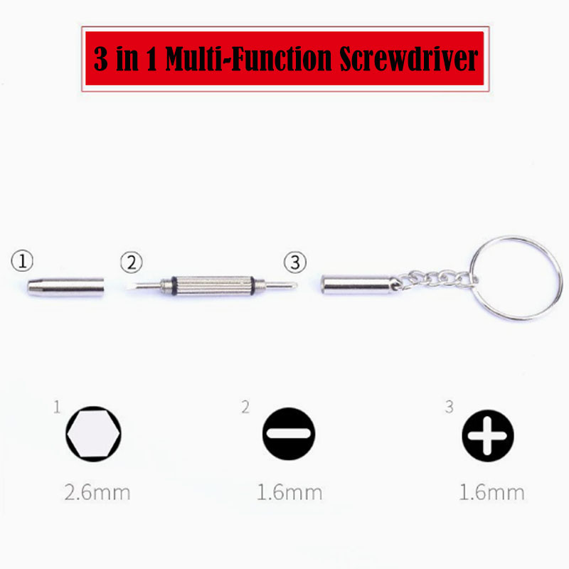 3 In 1 Glasses Screwdriver Eye – Watch Tool Repair Kit Bewertung und Preis