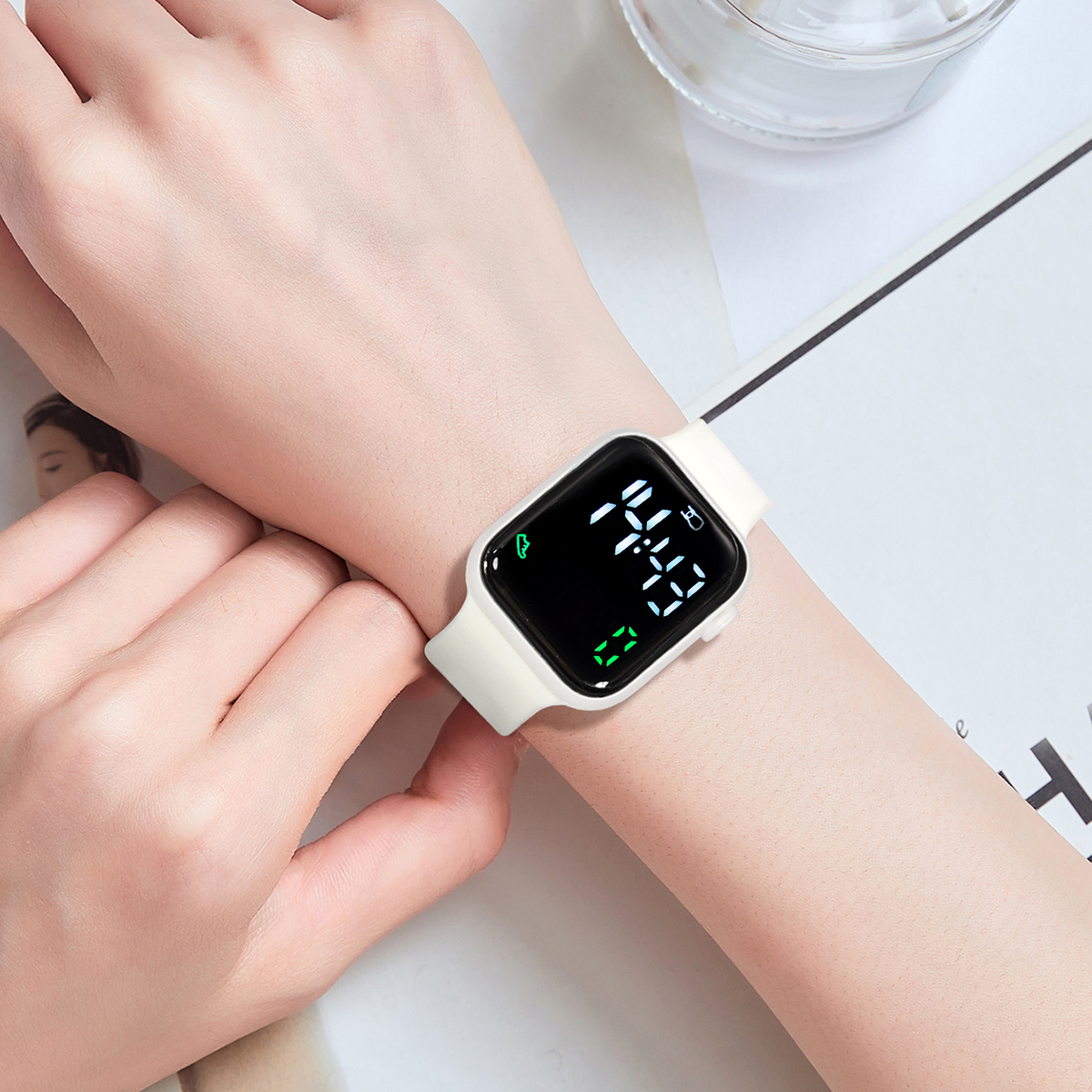 New 2PCS Student Minimalist Sm – Smartwatch New Watches Bewertung und Preis