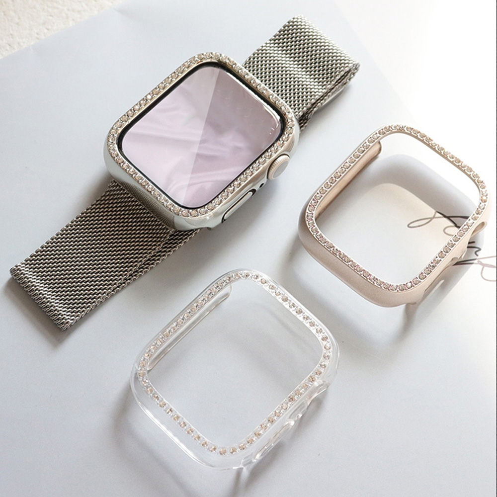 NEW Glass+Diamond Case For App – Smartwatch New Watches Bewertung und Preis