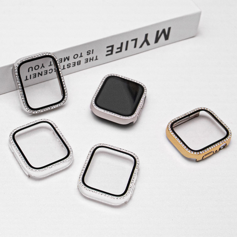 NEW Glass+Diamond Case For App – Smartwatch New Watches Bewertung und Preis