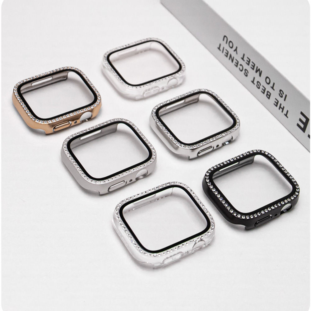 NEW Glass+Diamond Case For App – Smartwatch New Watches Bewertung und Preis